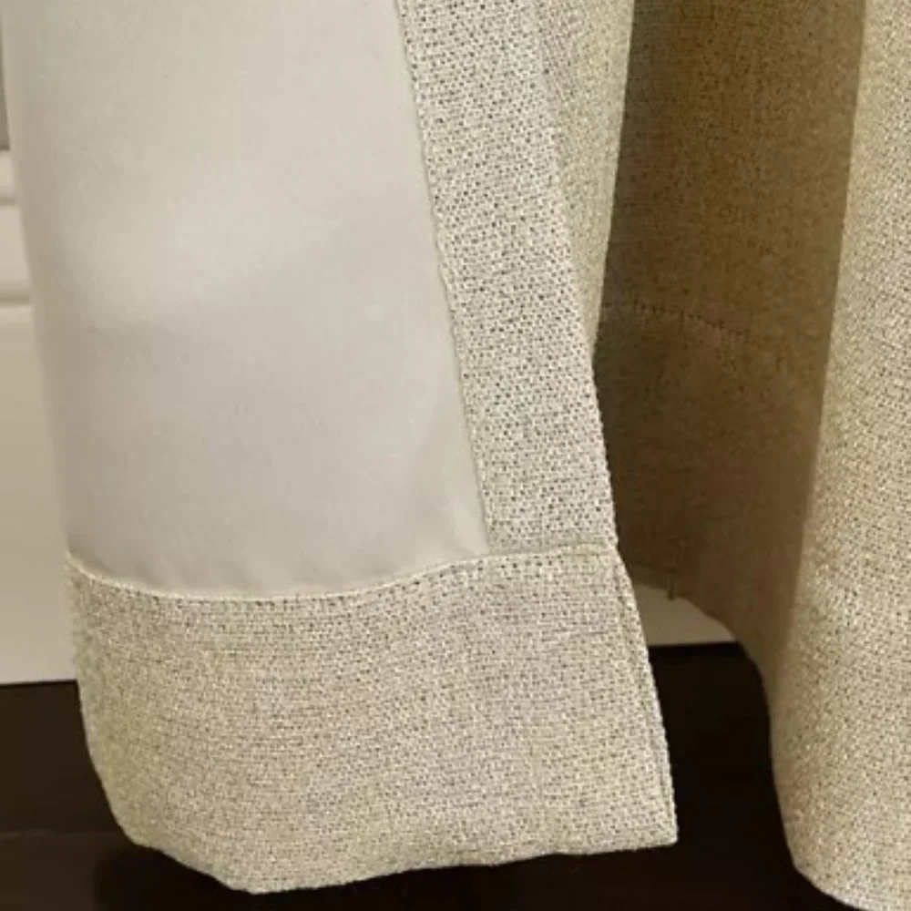 Beautyrest Arlette Window Curtain Creme Brulee x2